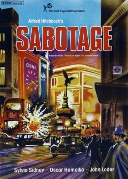 Саботаж / Sabotage 1936 скачать через торрент в хорошем качестве