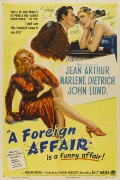 Зарубежный роман / A Foreign Affair 1948 скачать через торрент в хорошем качестве