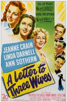 Письмо трем женам / A Letter to Three Wives 1949 скачать через торрент в хорошем качестве