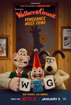 Уоллес и Громит / Wallace & Gromit: Vengeance Most Fowl 2024 скачать через торрент в хорошем качестве