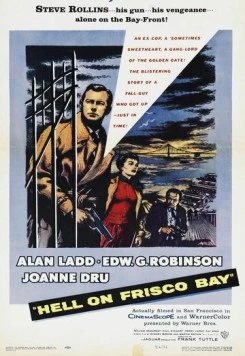 Ад в заливе Фриско / Hell on Frisco Bay 1955 скачать через торрент в хорошем качестве