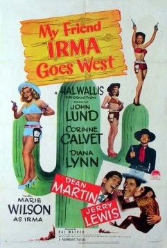 Моя подруга Ирма едет на Запад / My Friend Irma Goes West 1950 скачать через торрент в хорошем качестве