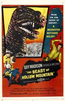 Чудовище пещерной горы / The Beast of Hollow Mountain 1956 скачать через торрент в хорошем качестве