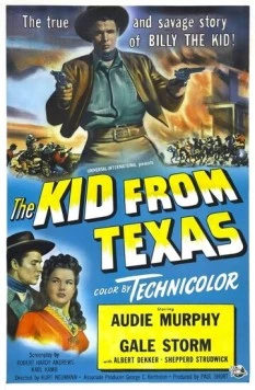 Билли Кид. Парень вне закона / The Kid from Texas 1950 скачать через торрент в хорошем качестве