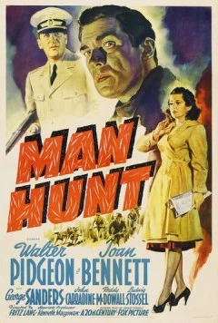 Охота на человека / Man Hunt 1941 скачать через торрент в хорошем качестве