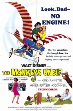 Обезьяний дядюшка / The Monkey's Uncle 1965 скачать через торрент в хорошем качестве