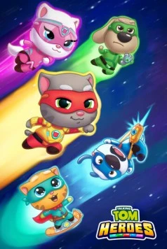 Говорящий Том: Герои / Talking Tom Heroes 2019 скачать через торрент в хорошем качестве