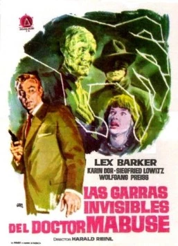 Невидимый доктор Мабузе / Die unsichtbaren Krallen des Dr. Mabuse 1962 скачать через торрент в хорошем качестве