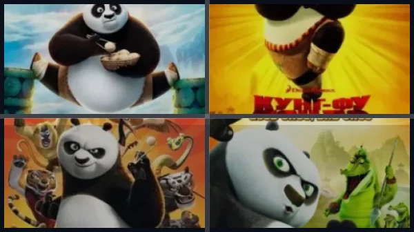 Все части Кунг-фу Панда