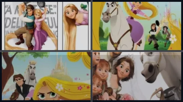 Все части Рапунцель