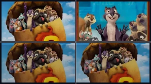 Все части Реальная белка