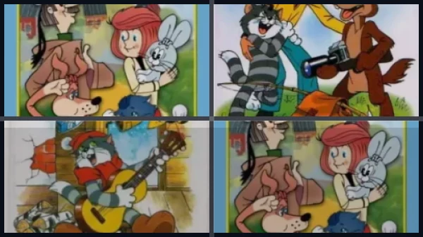 Все части Трое из Простоквашино