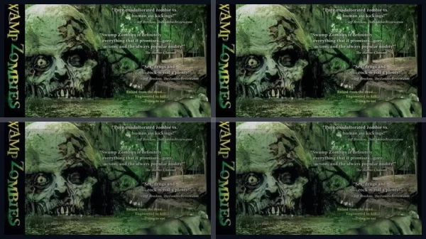 Все части Зомби из болота