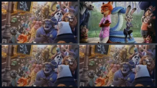 Все части Зверополис